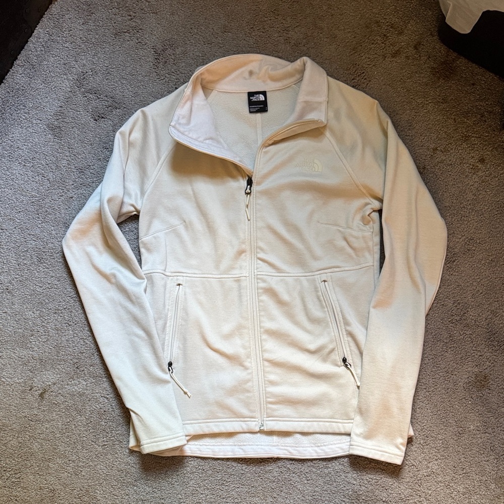 The North Face Off-White Fleece Jacket